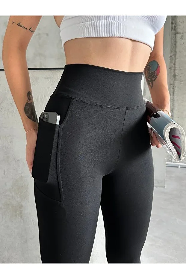 Women's High Waist Sculpting Pocket Leggings