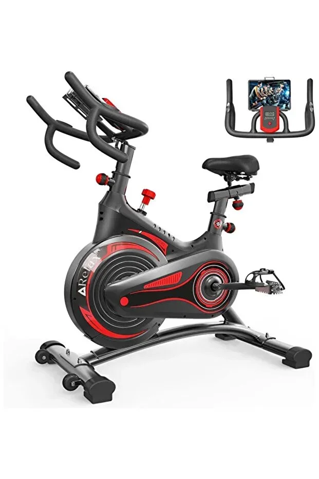 Premium Condition Bicycle Spinning Bike Exercise Machine, Bluetooth + Application