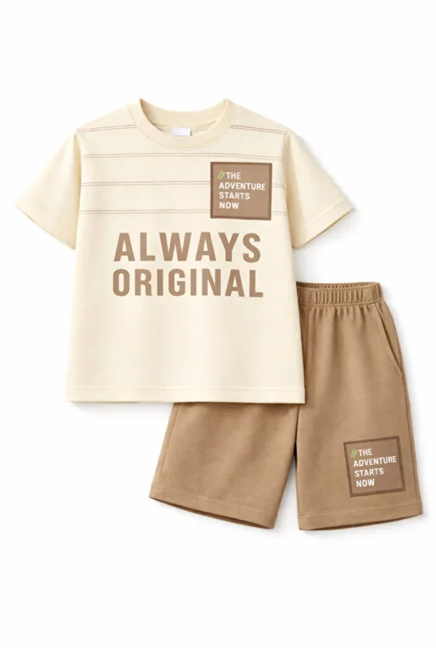 Boys' Summer Top & Bottom Set