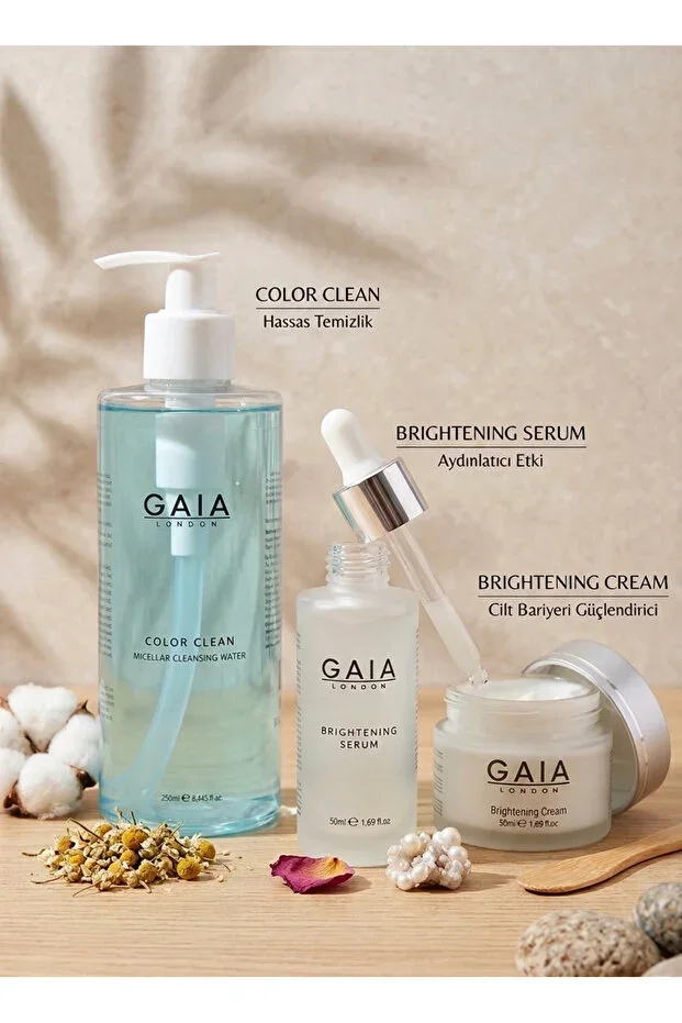 Skin Care Set Targeting Brightening and Pore Tightening, Aiding Spot Prevention.