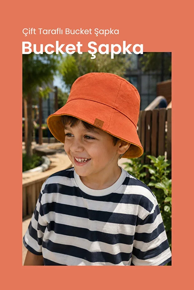Full Sun Protection Double-Sided Bucket Hat