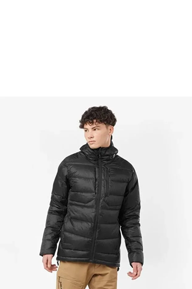 C21035 Elıxır Ultra Down Parka Men's Outdoor Jacket - BLACK