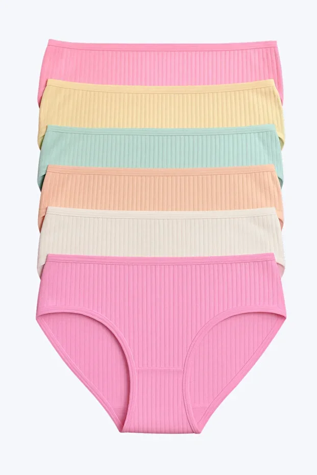 Stars Underwear Girls' Underwear 6 Colors Cotton Premium Quality Flexible Panties