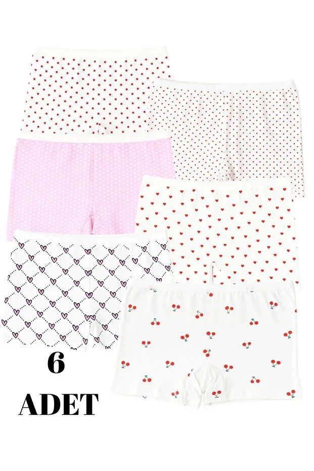 Cotton Jersey Girl Child Boxer