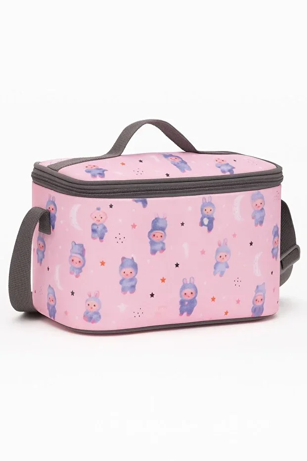 Rectangular Labubu Character Thermos Waterproof Insulated Luxury Lunch Bag