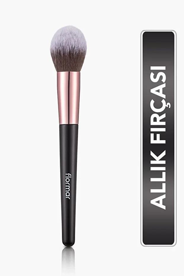 Round Tip Cylinder Blush Brush - Blusher Brush - 004 - 8690604597697
