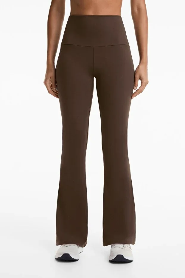 Oysho Comfortlux high rise flare pantolon