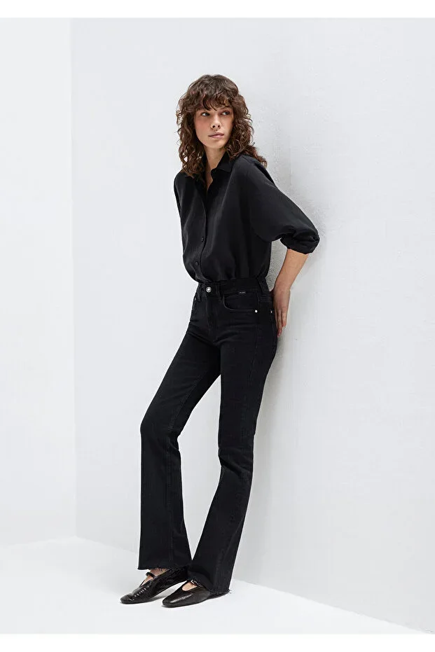 Mavi Maria Gold Premium Grey Smoke Jean Trousers 101225-80998