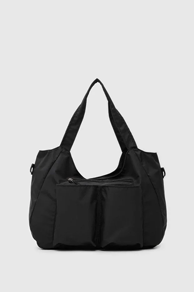 Baia Technical Fabric Daily Sports Bag Black