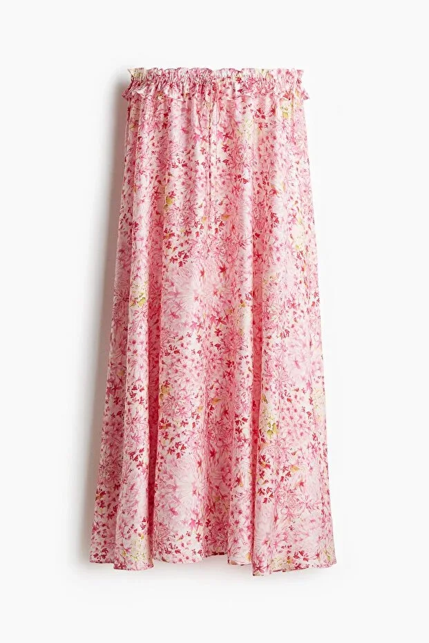 H&M Ruffled Maxi Skirt