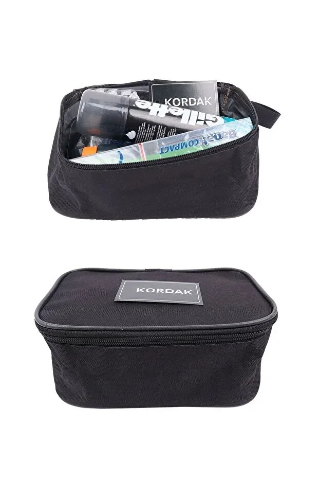 Black Shaving Bag - Military Shaving Bag - Military Supplies
