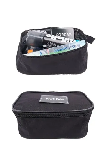 Black Shaving Bag - Military Shaving Bag - Military Supplies