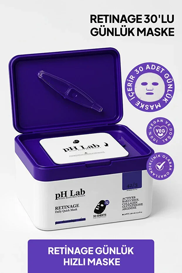Ph Lab Retinage Daily Quick Daily 30 Masks