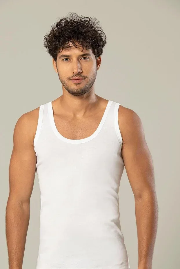 ERDEM İÇ GİYİM White Cotton Undershirt 1100