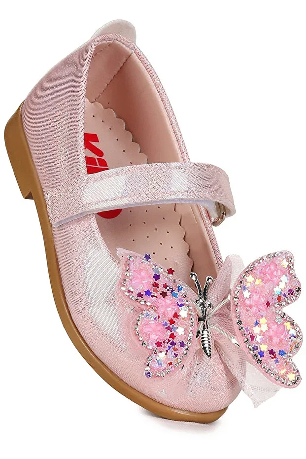 Fly Velcro Butterfly Accessory Baby Girl / Child Ballet Shoes