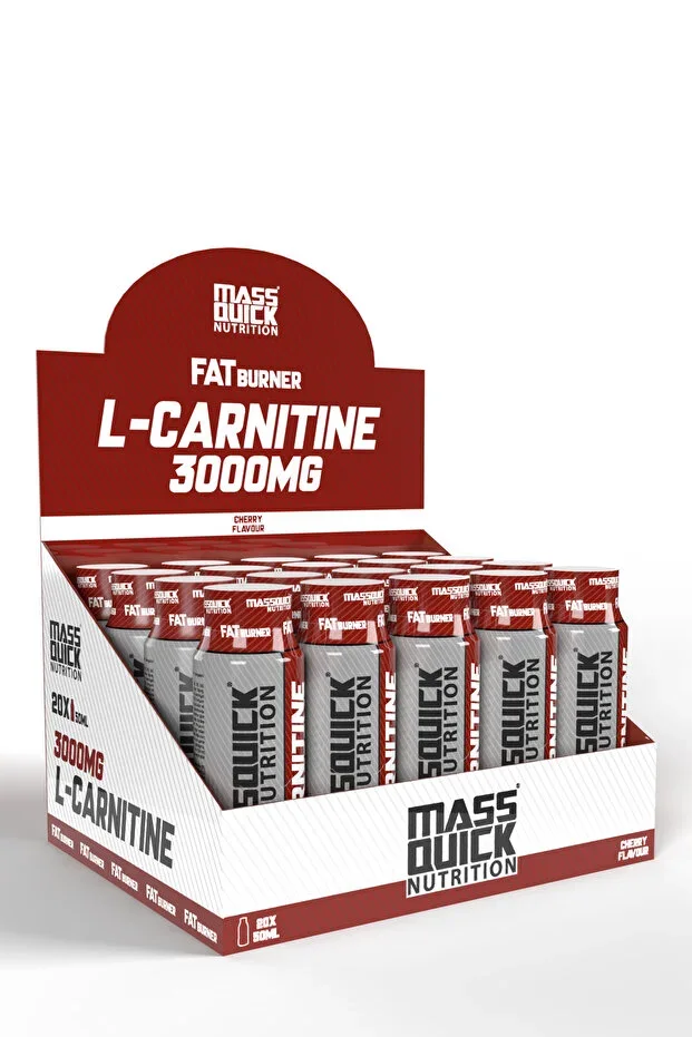 L-Carnitine 3000 mg – Cherry Flavor - 20 Shots