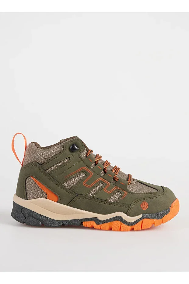 Khaki - Orange Boys' Boots JENNA-B