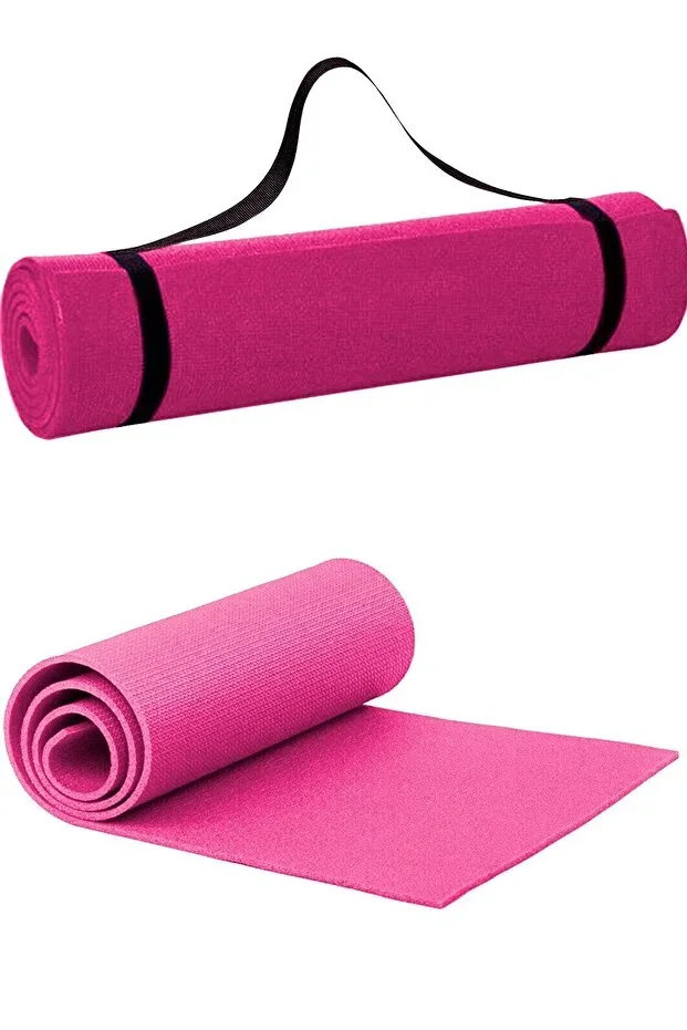 Pilates Mat Yoga Mat with Carrying Strap Pilates Mat Yoga Mat 6 Mm Special Padding