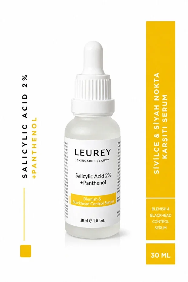 Salicylic Acid %2 + Panthenol - Anti-Acne and Blackhead Serum 30ml