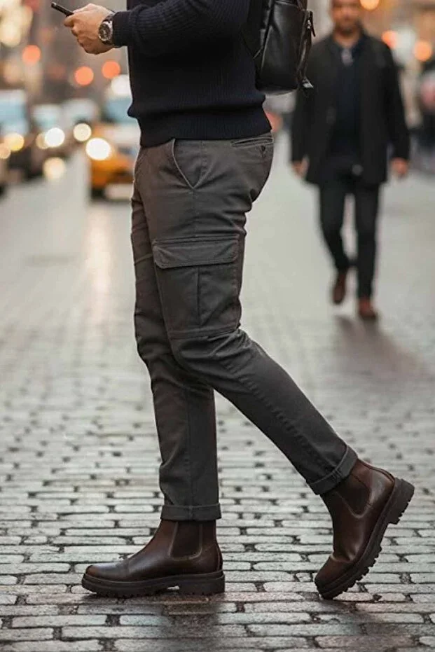 U.S. Polo Assn. Men's Chelsea Boots Brown