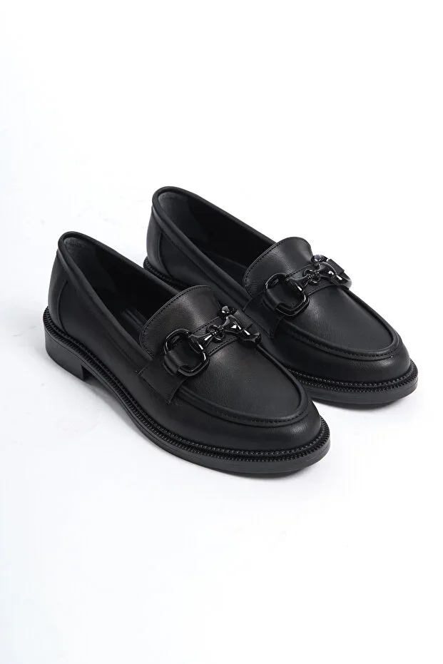 Women's Loafer Moccasin Casual Buckled Daily Soft Shoes Stylish and Comfortable