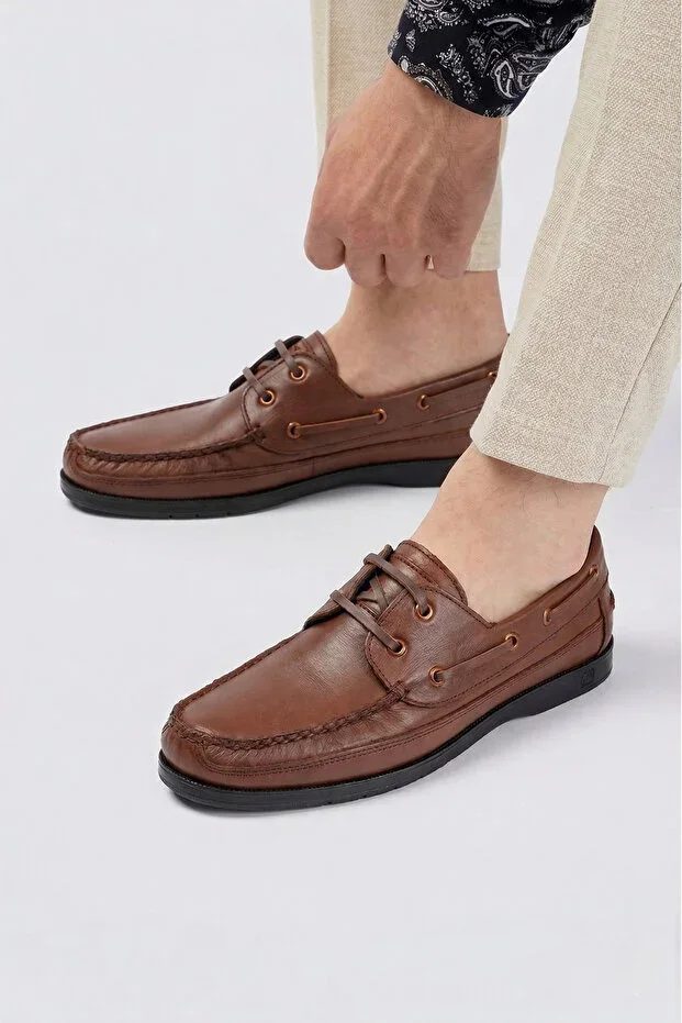 Genuine Leather Sole Stitched Orthopedic Daily Four Seasons Shoes