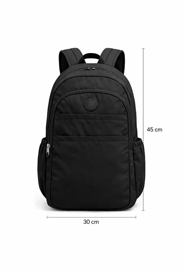 Unisex Crinkle School Backpack Middle School High School University Waterproof Fabric Laptop Pocket cty-lbn-104