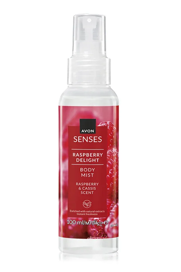 Raspberry Delight Raspberry and Redcurrant Scented Body Spray 100 Ml.