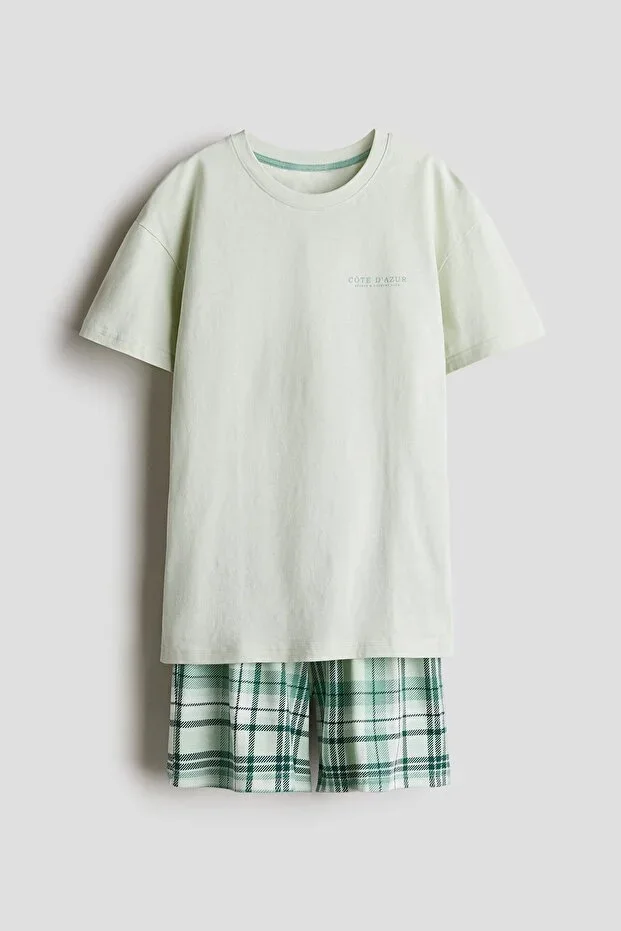 Cotton Jersey Pajama Set
