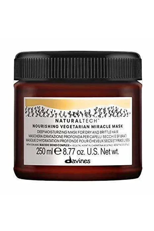 Nourishing Vegetarian Miracle Mask - Nourishing Hair Mask for Damaged and Dry Hair 250 ml
