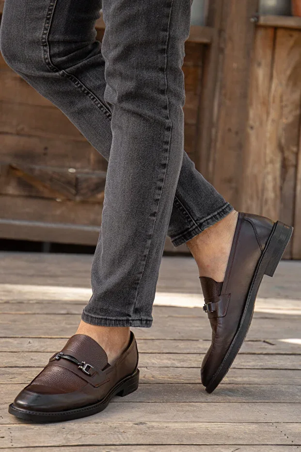 D0699 Daily Orthopedic Genuine Leather Men's Classic Shoes