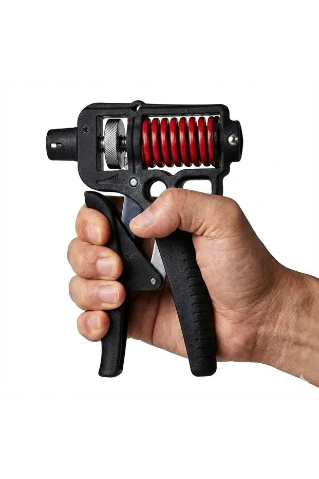 5-150 kg Resistance Adjustable Hand Spring Grip Strengthener Finger-Wrist-Arm Tool Ergonomic Non-Slip Therapy