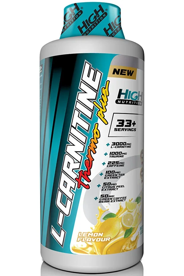 Thermo L-Carnitine Plus 3000 Mg 1000 ML 33 Servings Lemon Flavored L-Carnitine L-Carnitine