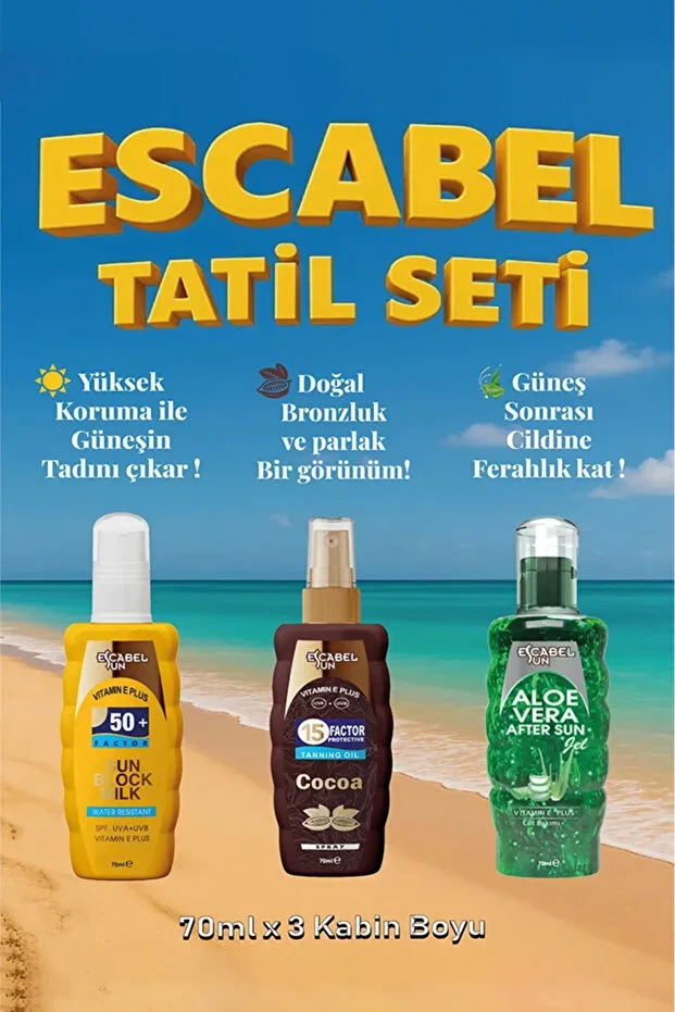 Sun Cream Holiday Set