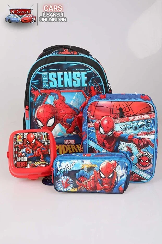 Licensed School, Lunch, and Pencil Bag with 2-Tier Lunch Box Set