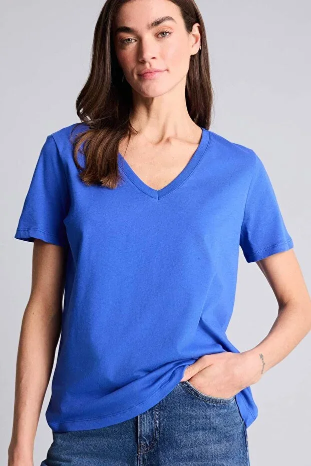 100% Cotton Basic Combed T-Shirt W9578AZ24SM