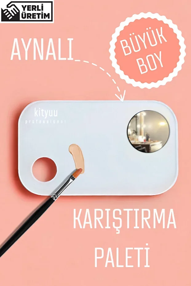 Mirror Gift Mixing Palette Large Size | Product Makeup Mixing Palette