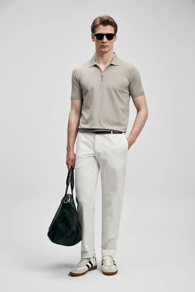 North Men's Modal Blend Sweater Sand