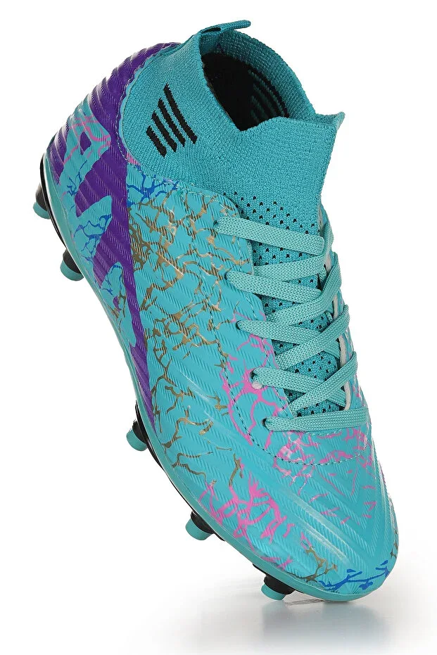 Liga High Neck Cleats Grass Field Boys Football Shoes