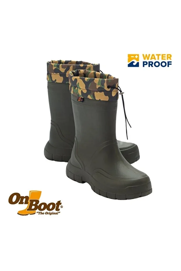 ON BOOT Eva Lightweight Waterproof Short Shaft Hunting, Rain Garden Boot 2006