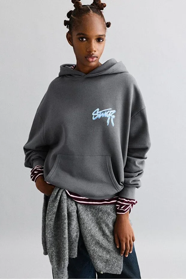 STWD Bow Hoodie Sweatshirt