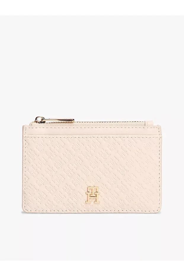 Tommy Hilfiger Women's Icon Long Cc Holder Mono Black Women's Cardholder