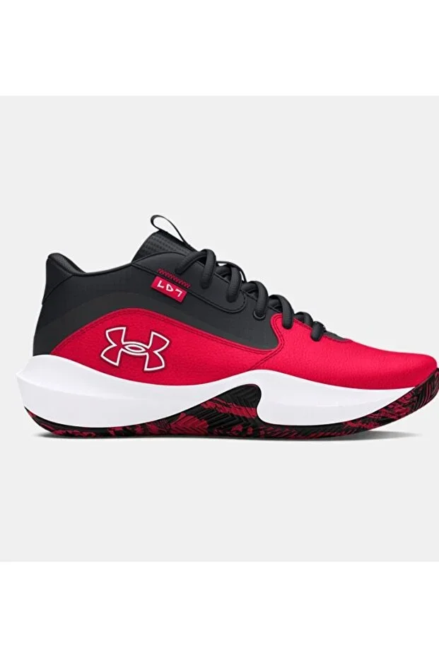 Kids UA GS Lockdown 7 Basketball Shoes 3028513-600