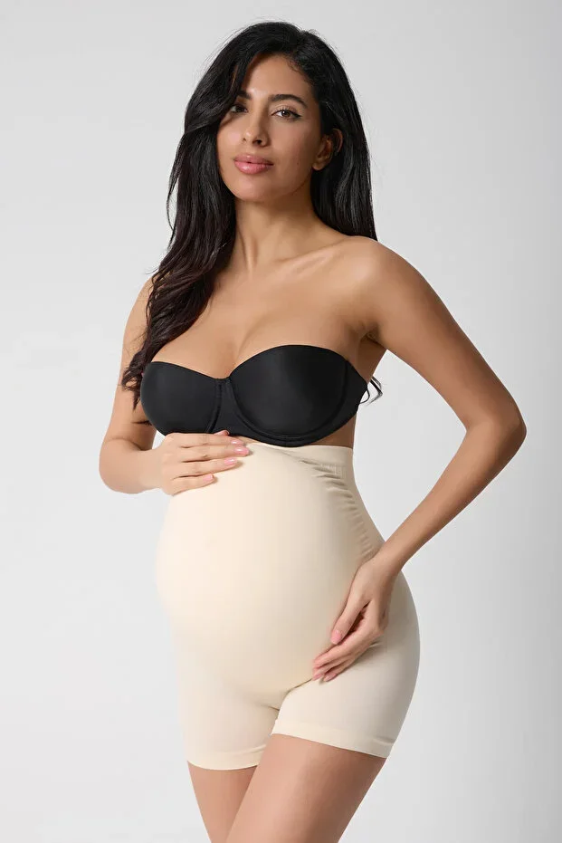 Maternity Corset Footed Seamless Shaping and Slimming Top