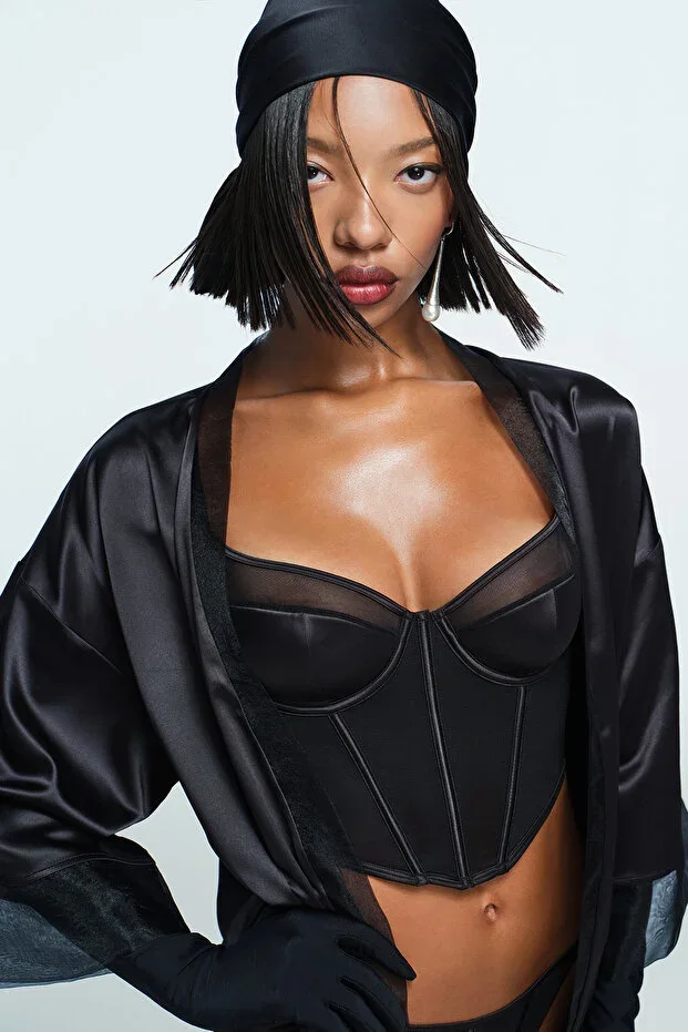Penti Corset Black Bustier
