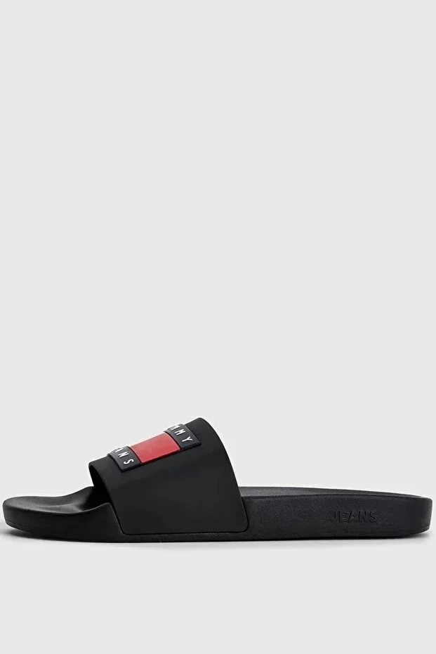 TOMMY JEANS POOL SLIDE ESS Men Black Slipper EM0EM01191BDS