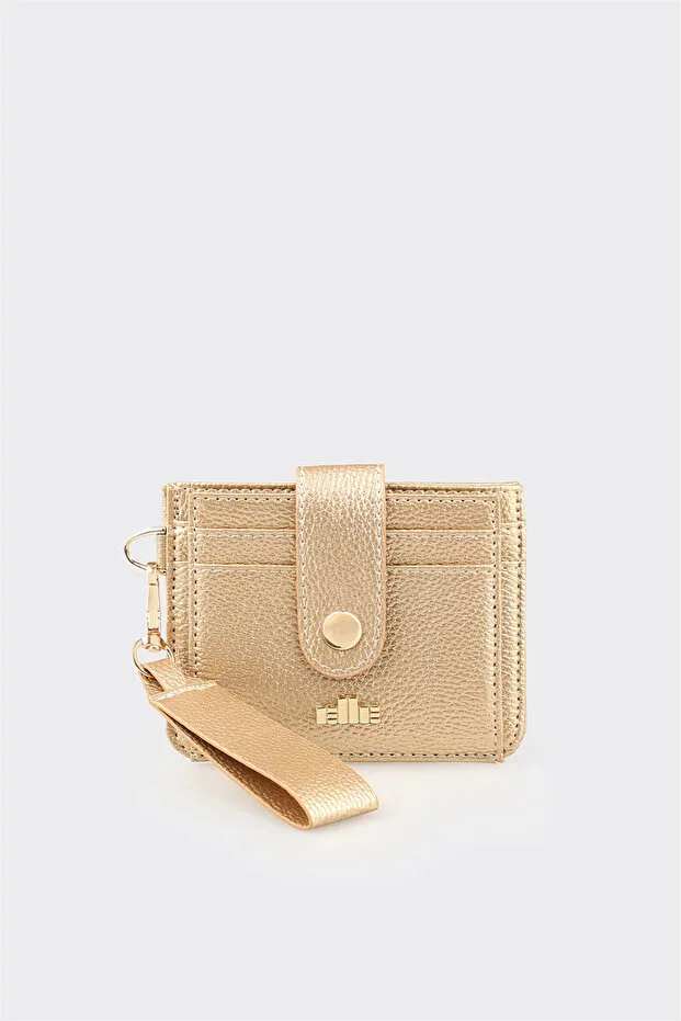 Gold Women's Card Holder