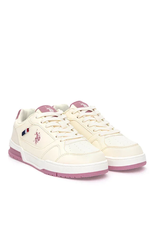Women's Cream Sports Shoes 50313788-VR256