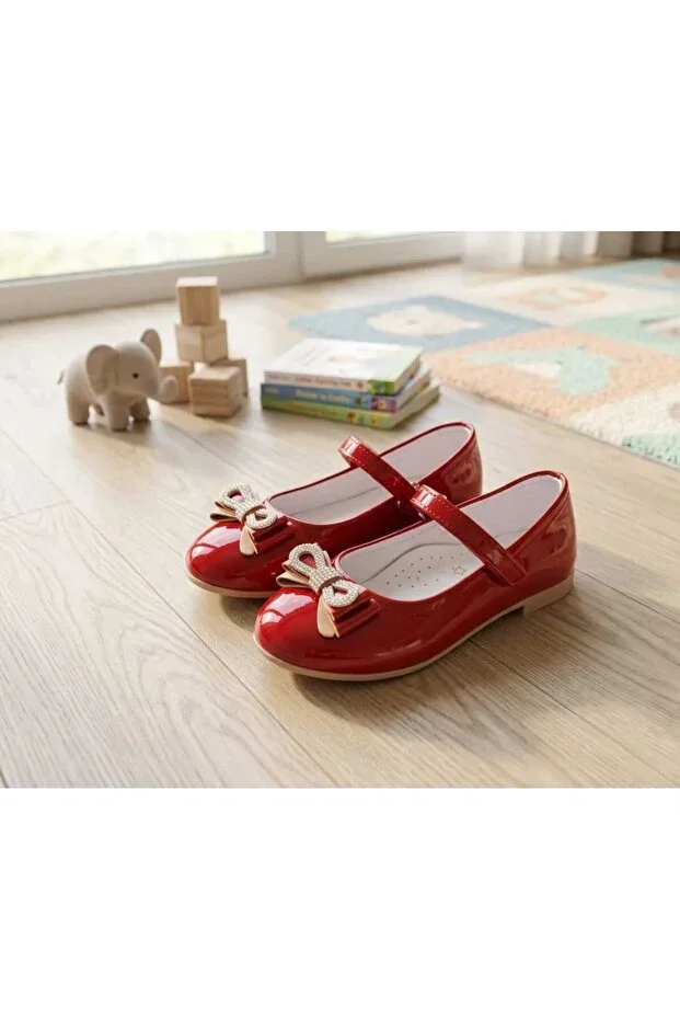Girls' Patent Leather Ballet Flats