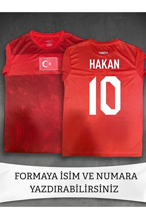 FIFA World Cup 26 Turkey Jersey - 2026 World Cup National Team Jersey - Name and Number Can Be Printed.